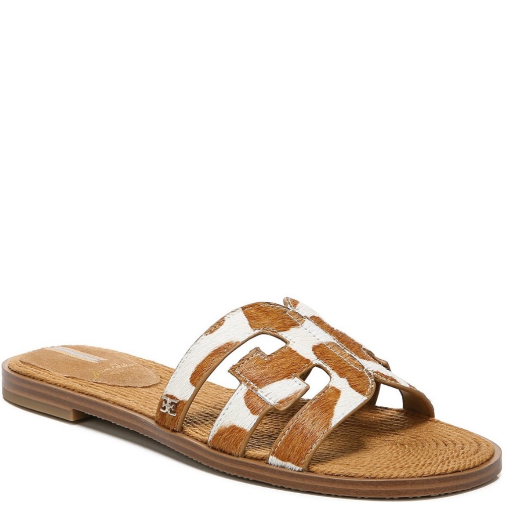 Sam Edelman Bay Slide Sandal Calf Hair size 7